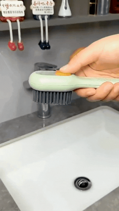 One gentle press, and the soap’s on its way!