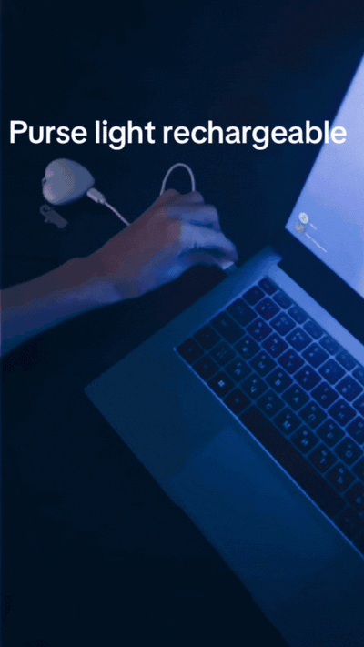 USB-C rechargeable — 1 charge lasts days !