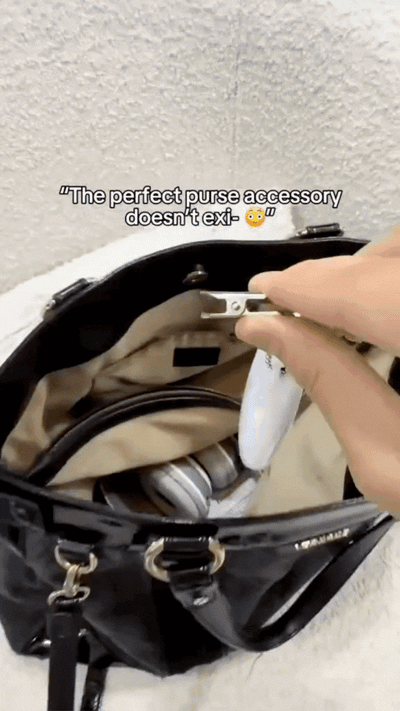 Easy hook design — fits any bag