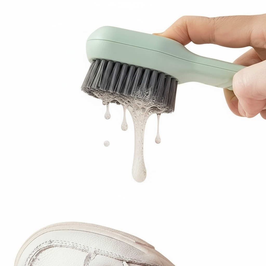 High-quality brush with liquid dispensing - no text